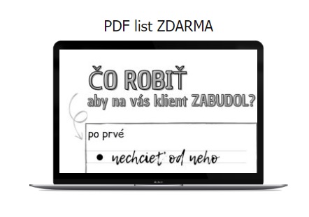 nepodceňujte e-mail v komunikácii s klientom